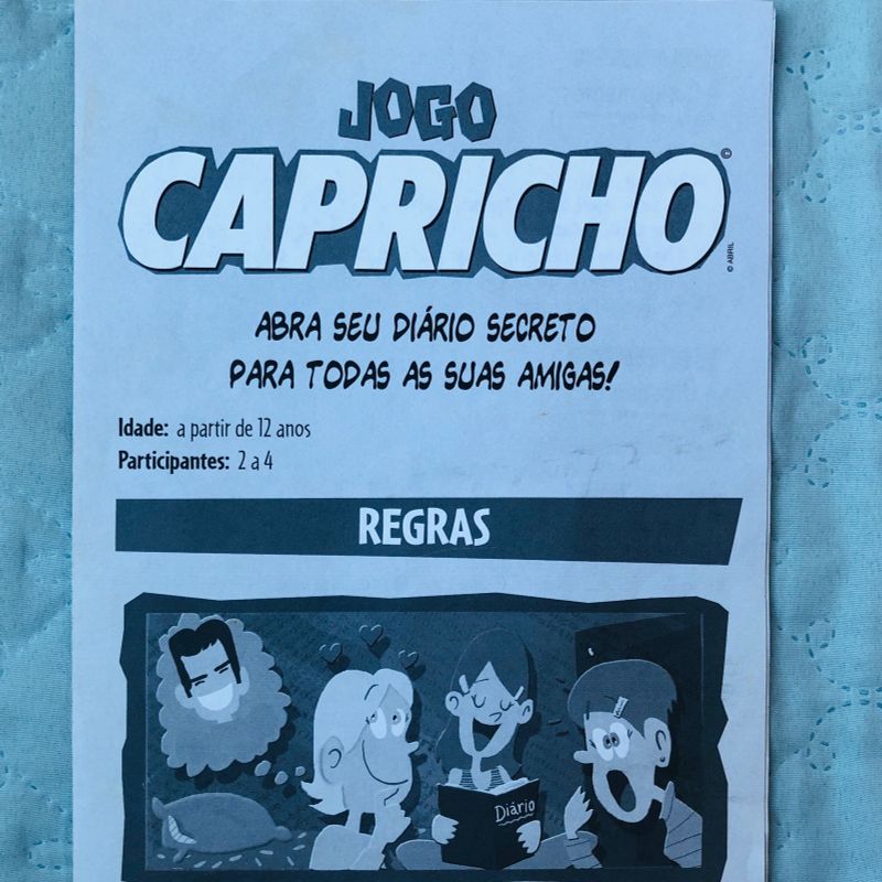 Jogo Capricho Grow Antigo e Raro Completo Sucesso Anos 90 | Jogo de  Tabuleiro Grow Usado 54566624 | enjoei