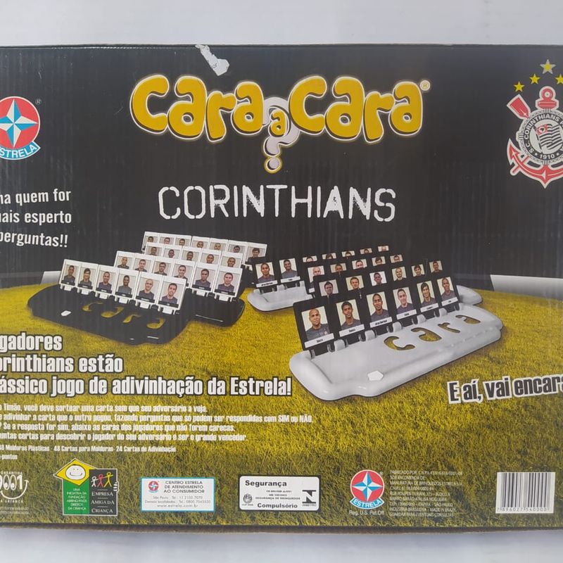 Jogo Cara a Cara Corinthians - Estrela - Outros Jogos - Magazine Luiza