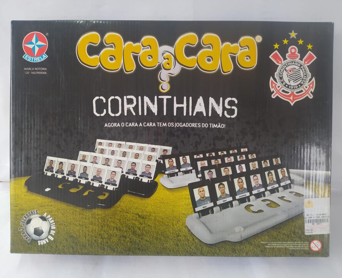 Jogo Cara a Cara Corinthians - Estrela - Outros Jogos - Magazine Luiza