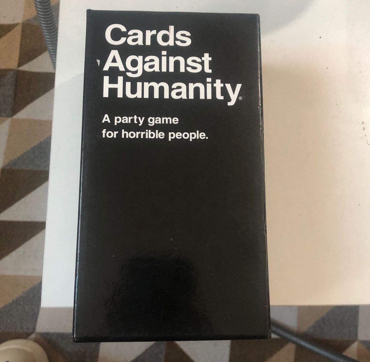 Jogo Cards Against Humanity Jogo de Tabuleiro Kickstarter Usado