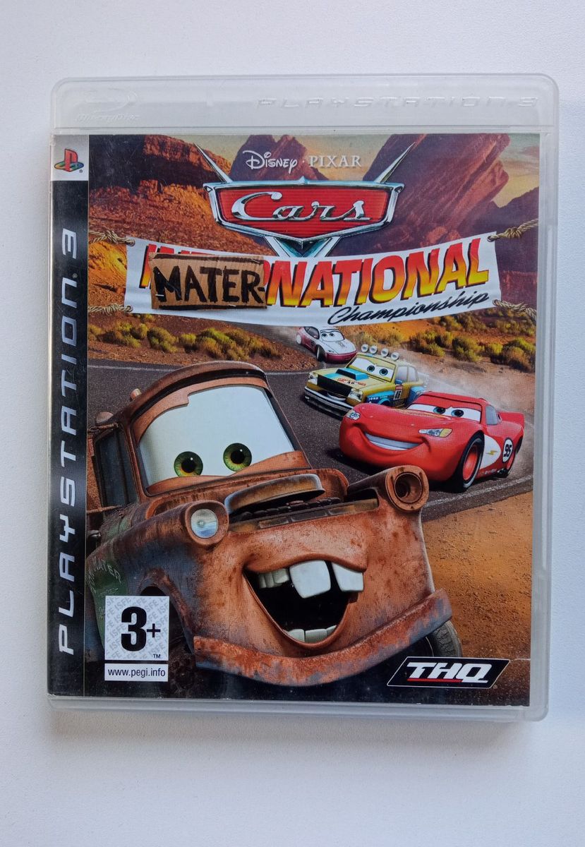 Jogo Cars Mater National Ps3 Original Mídia Física | Jogo de Videogame ...