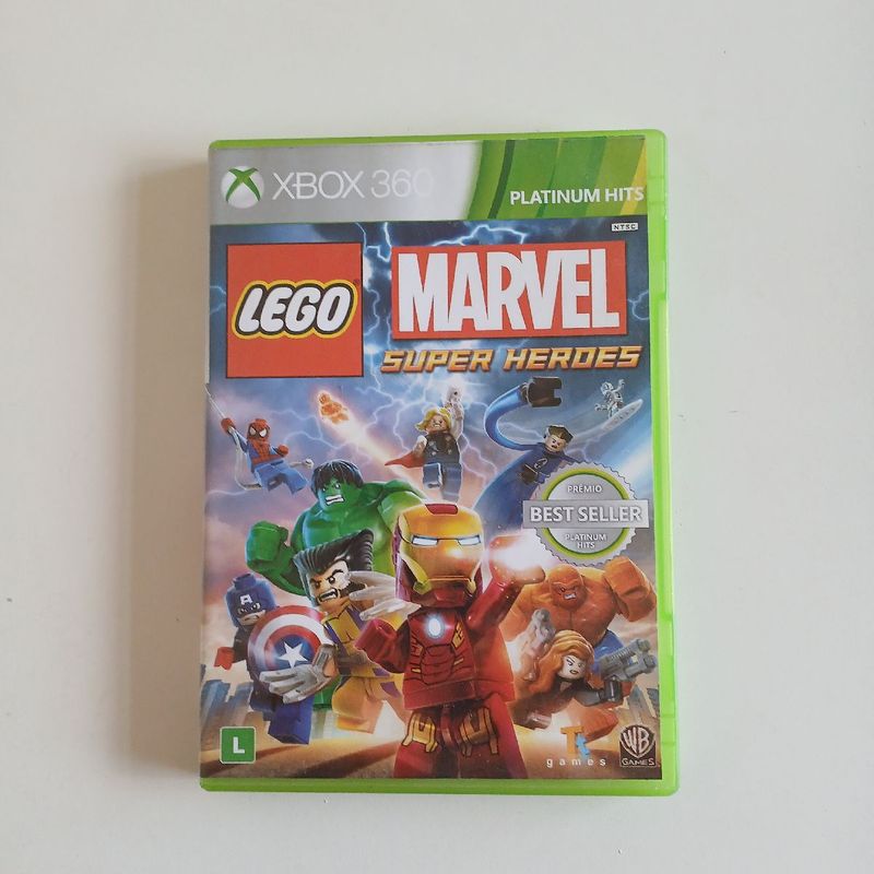 Jogo Cd Xbox 360 Lego Marvel Jogo de Videogame Xbox 360 Usado 107240540  enjoei