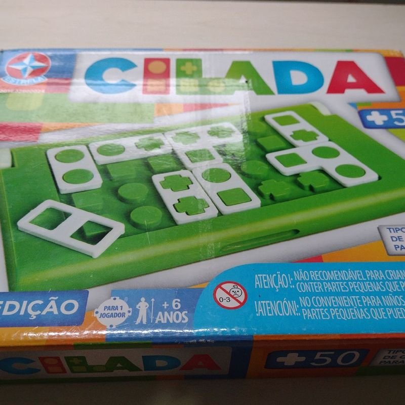 Jogo Educativo Cilada Estrela 6 + Anos Original Nova Edição