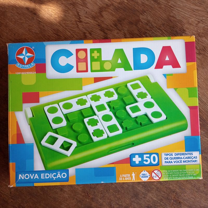 Jogo Educativo Cilada Estrela 6 + Anos Original Nova Edição