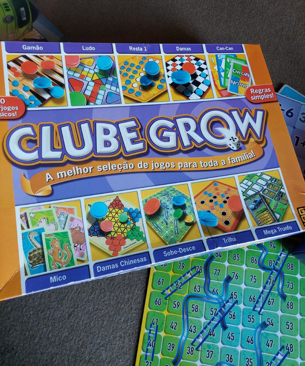 Jogo Clube Grow Brinquedo Grow Usado 75578378 enjoei