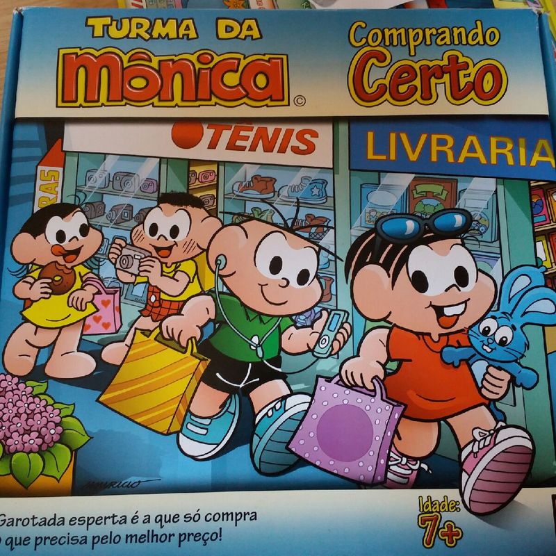 Jogo de Tabuleiro da Mônica