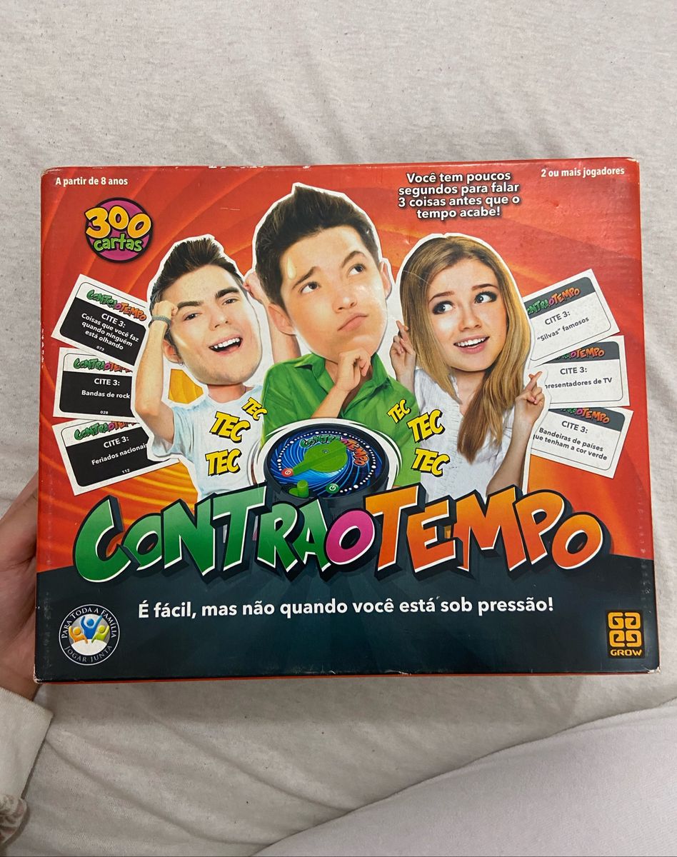 Jogo Contra o Tempo - Grow - Jogos de Cartas - Magazine Luiza