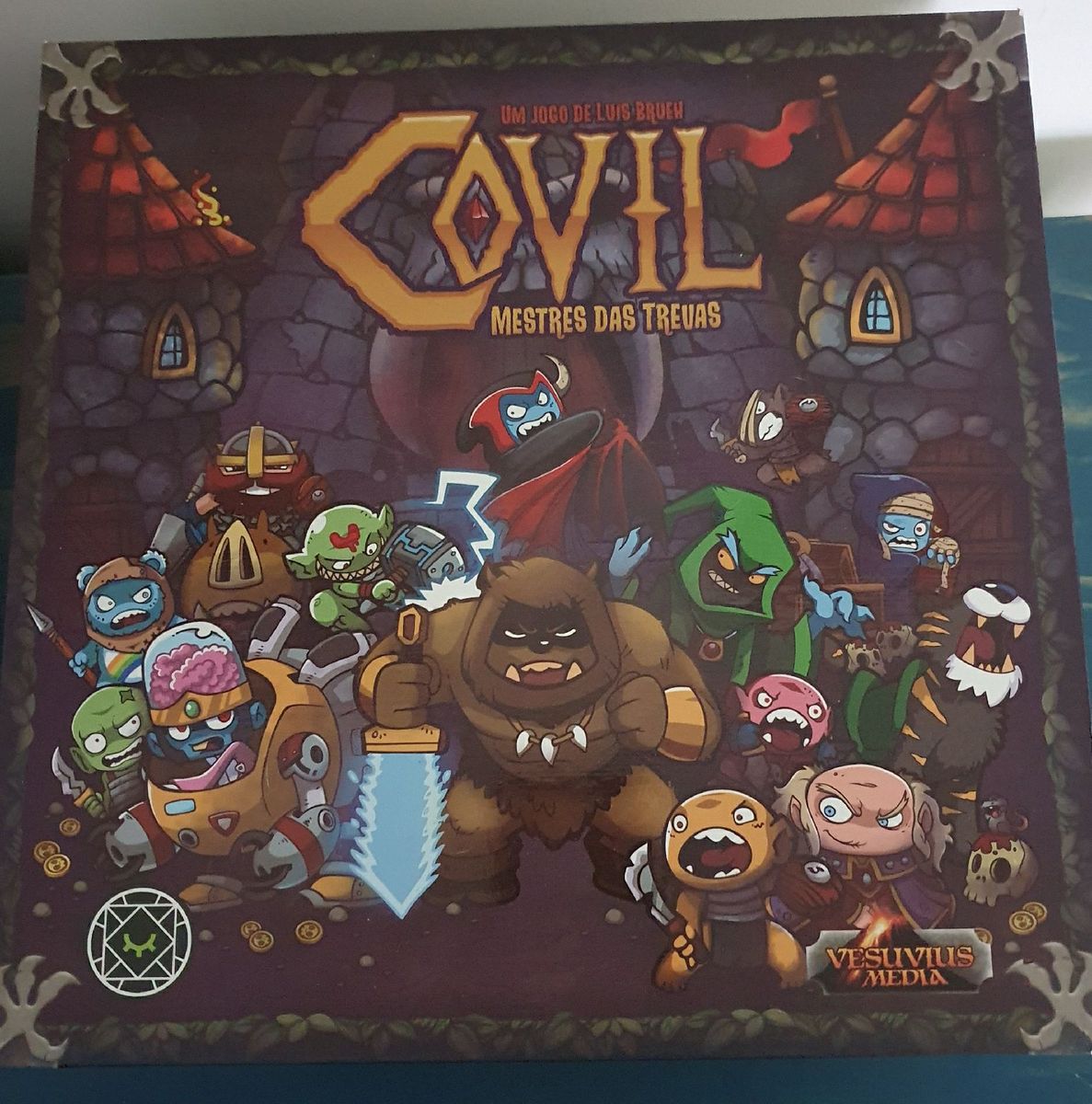 Jogo Covil Rpg Juvenil, a Partir de 14 Anos | Jogo de Tabuleiro ...