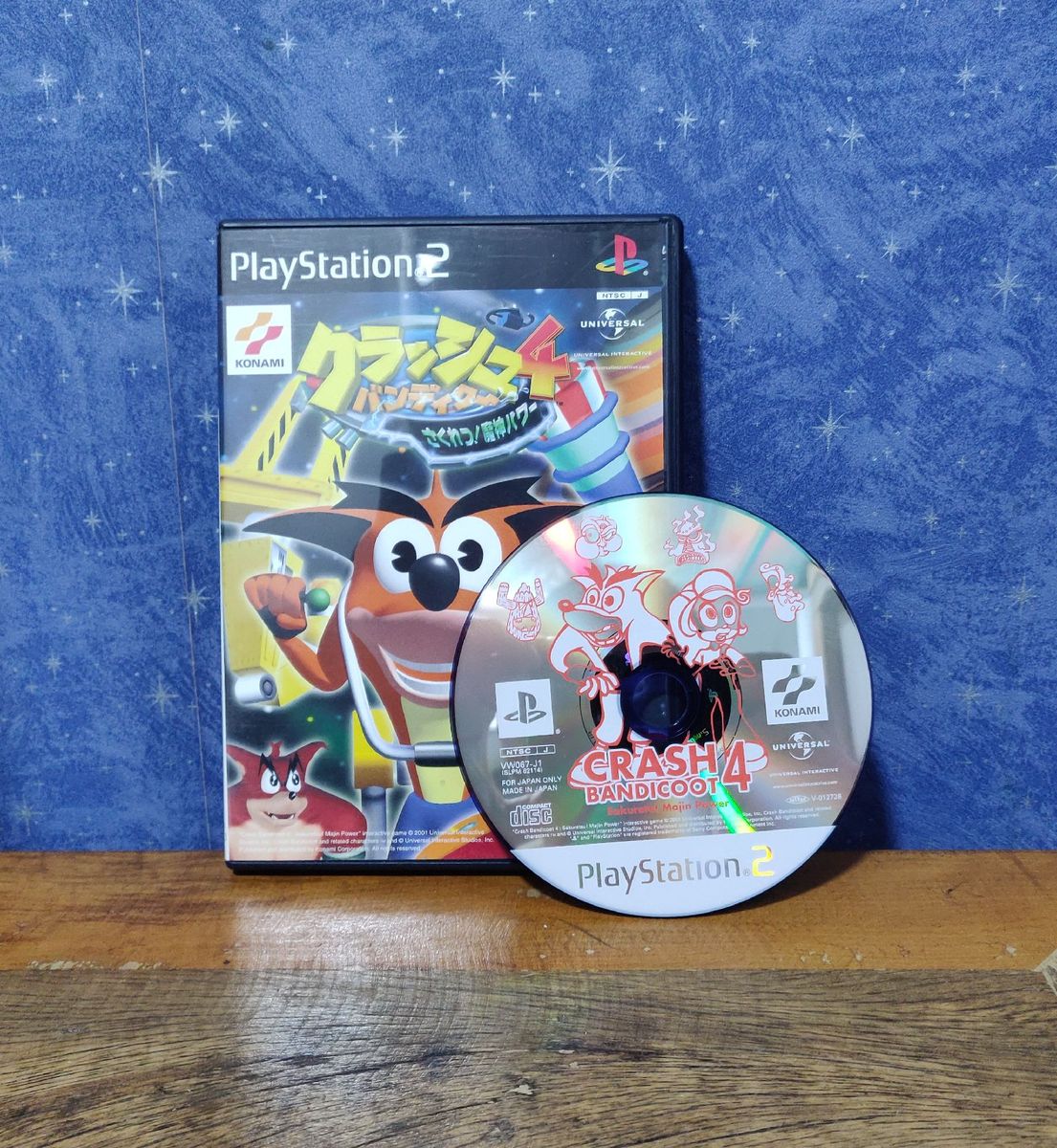 Jogo Crash Bandicoot 4 Sakuretsu Majin Power Playstation 2 Ps2 Jogo De Videogame Konami 6697