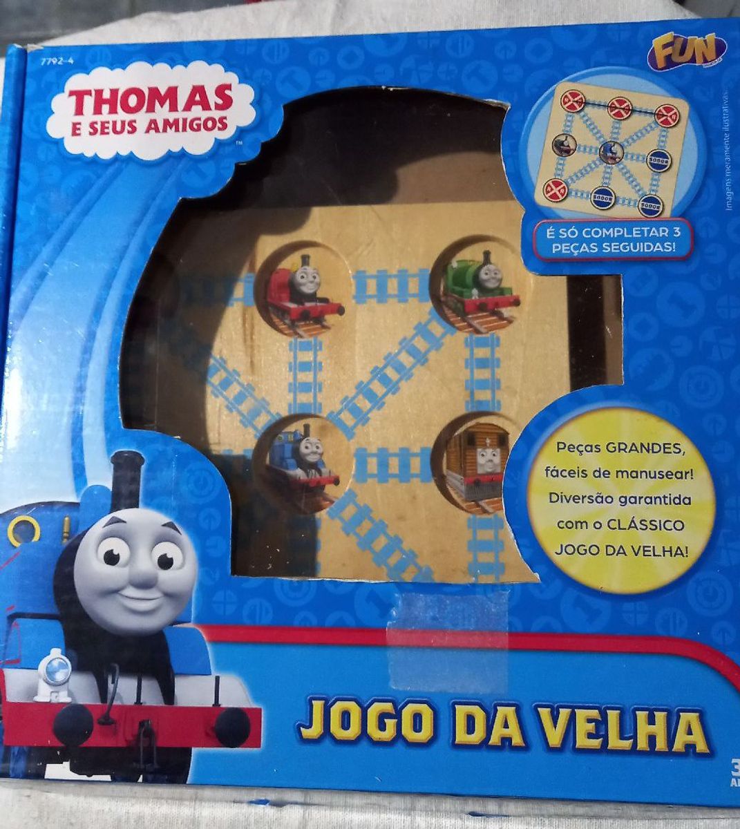 Thomas e seus amigos jogo da velha