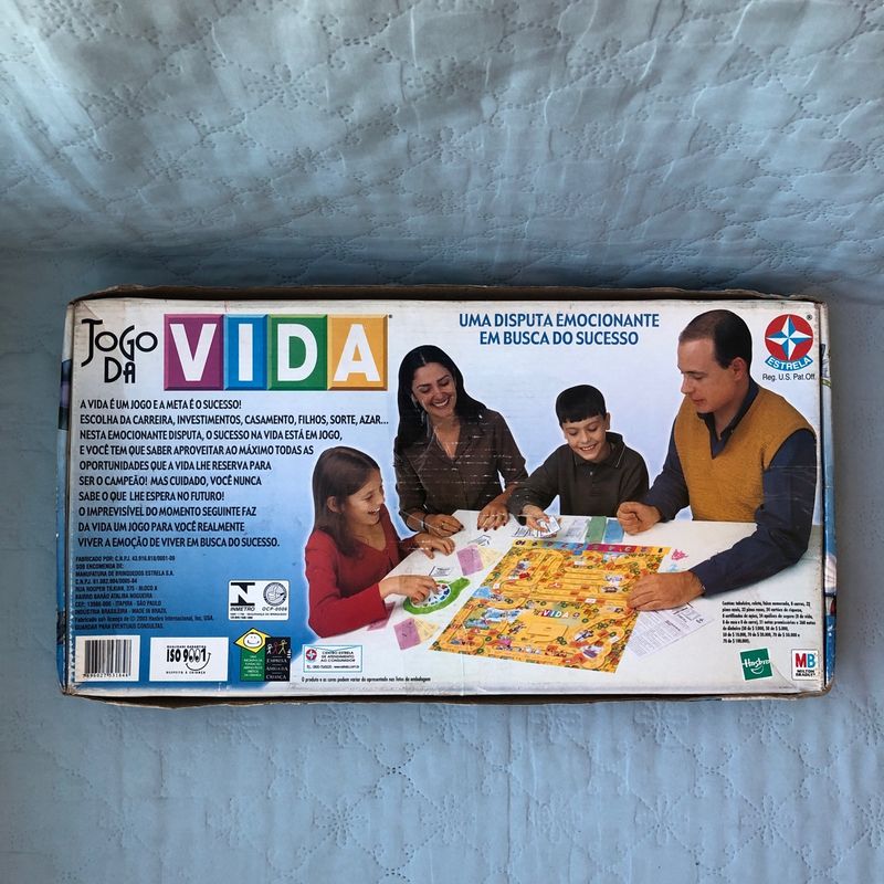 Jogo da Vida Estrela Completo Antigo e Raro em 1992 | Jogo de Tabuleiro  Estrela Usado 68123808 | enjoei