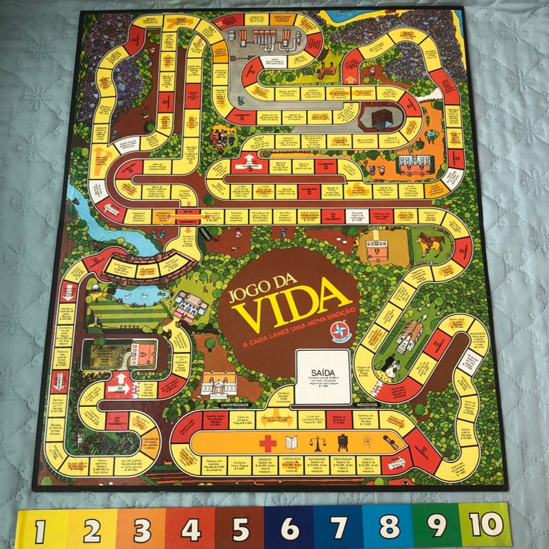 Jogo da Vida Estrela Completo Antigo e Raro em 1992 | Jogo de Tabuleiro  Estrela Usado 68123808 | enjoei