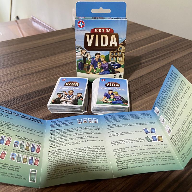 Jogo da Vida: Cartas, Board Game