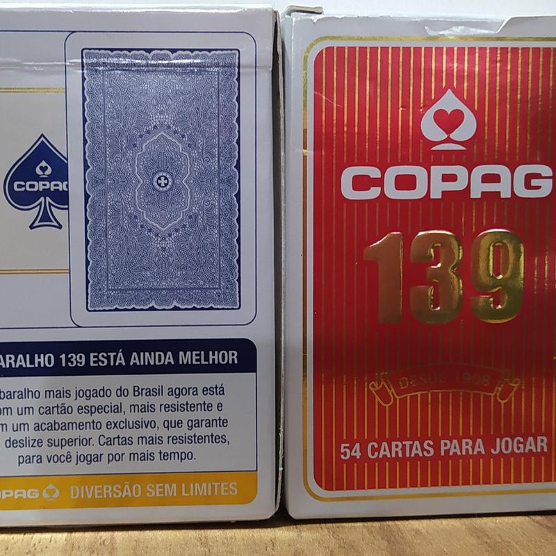 Jogo Baralho Profissional - Copag 139 - Drogarias Minas Mais | Há mais de  14 anos garantindo o menor preço