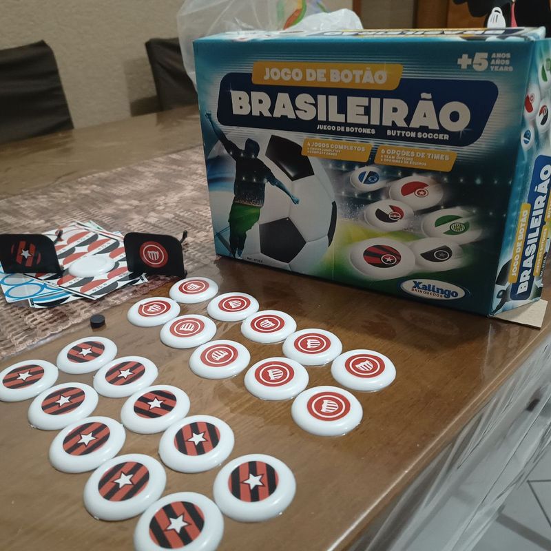 Jogo de Botões Brasileirão Infantil Xalingo - xalingo