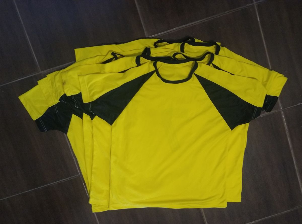 Jogo Kit Camisas Futebol Numeradas + Coletes de Brinde Roupa Esportiva Masculino Usado