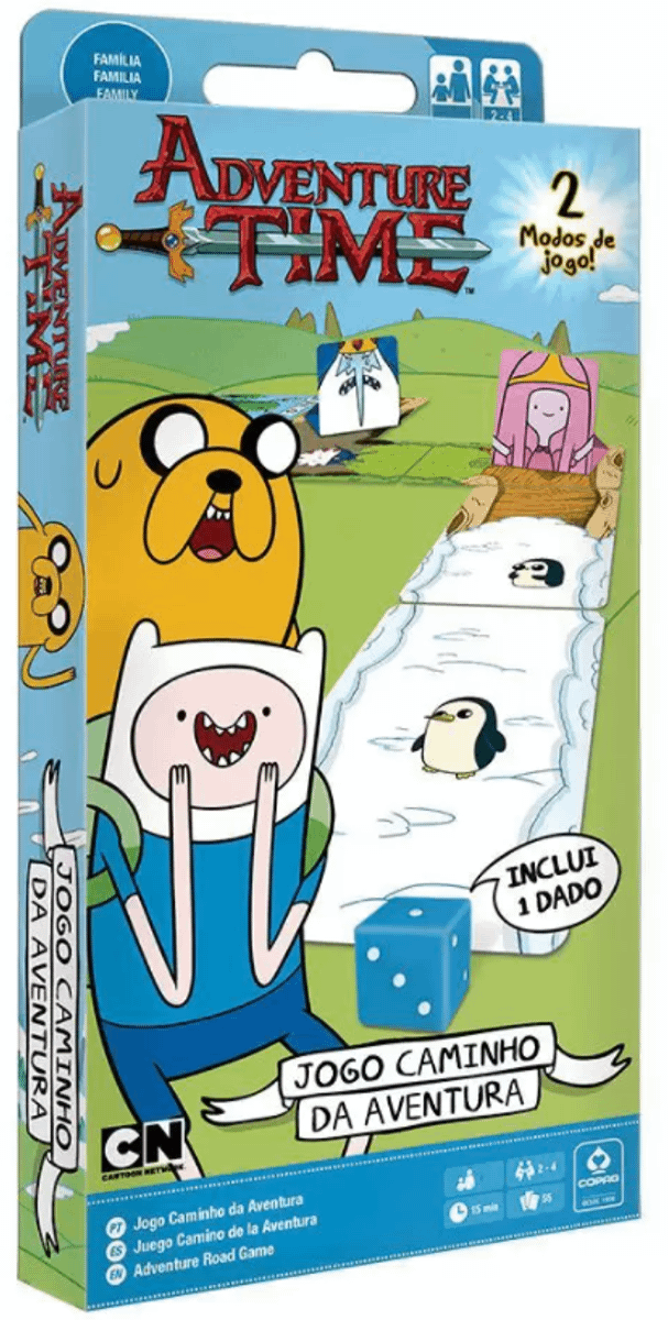 Jogo de Cartas Caminho da Aventura - Hora da Aventura - Adventure Time ...