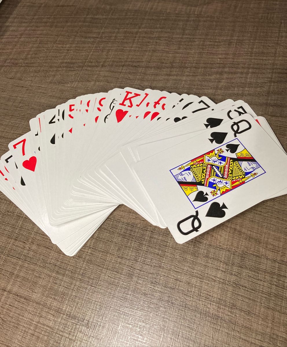 Jogo de Cartas de Baralho Jogo de Tabuleiro Nunca Usado 70634231 enjoei