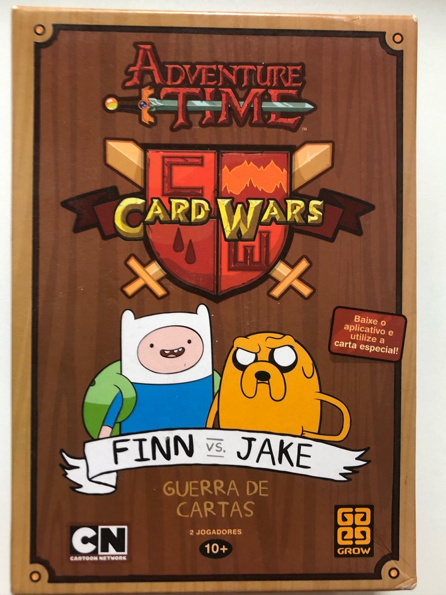 Jogo de Cartas Hora de Aventura Rpg | Brinquedo Grow Usado 64218609 ...