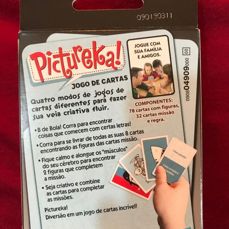 Jogo de Cartas Pictureka Jogo de Tabuleiro Hasbro Nunca Usado 29800671 enjoei