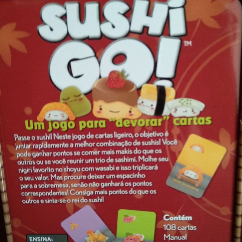 Sushi Go! - Jogos de Cartas - Compra na
