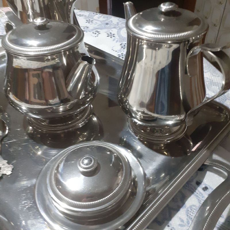 Conjunto de Café e Chá Inox Meridional | Móvel de Cozinha Meridional Nunca  Usado 40115245 | enjoei