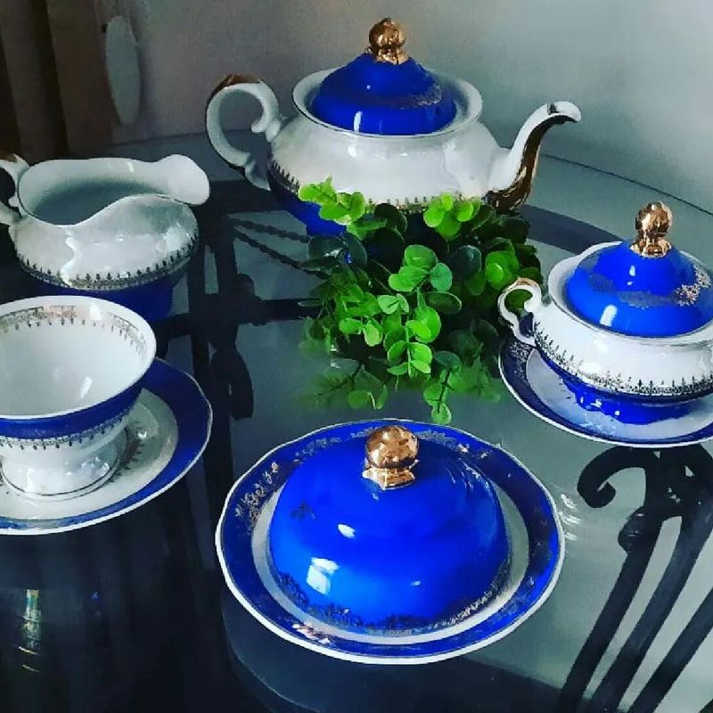 Aparelho Jantar/Chá Porcelana 16 Pçs Versa Garden Germer