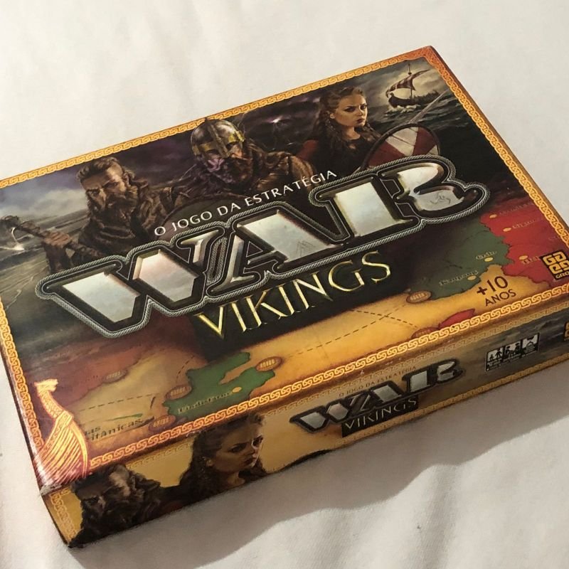 COMPREI O JOGO DE TABULEIRO WAR VIKINGS - LOJA GROW! 