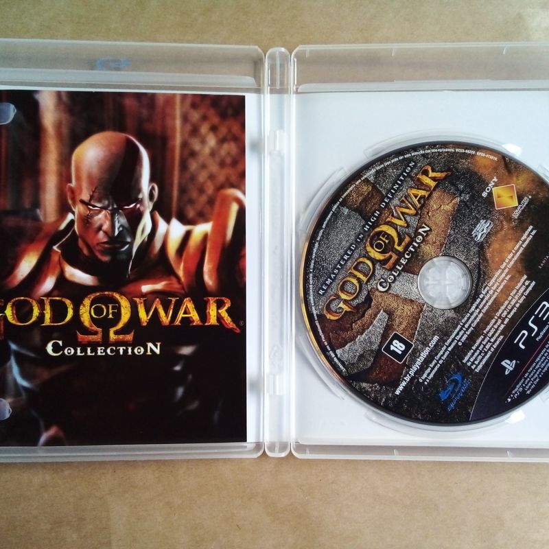 God of War Collection (1 & 2) PlayStation 3 PS3 Remastered. Great