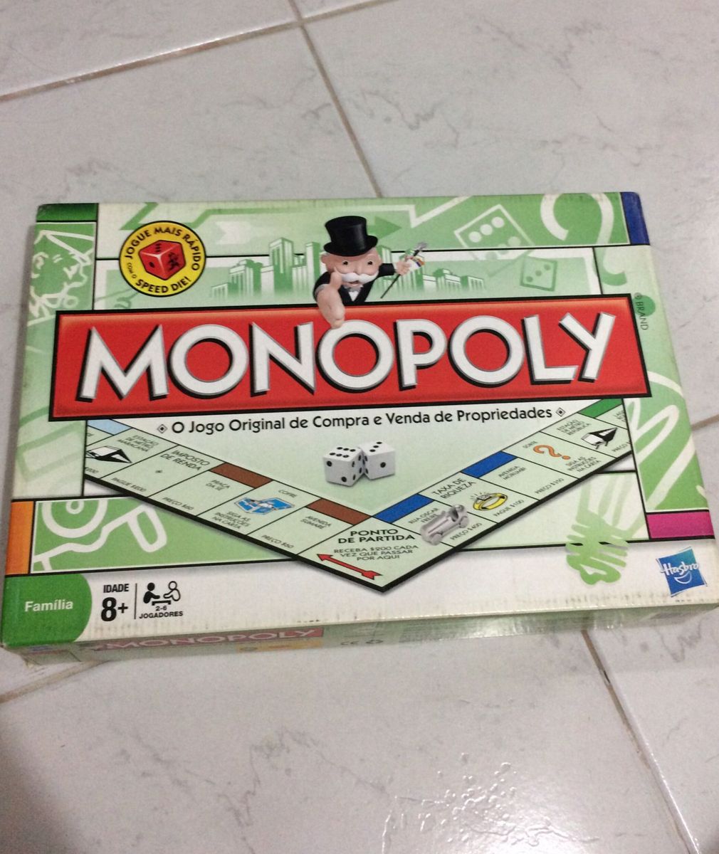 Jogo De Tabuleiro Monopoly Brinquedo Monopoly Usado Enjoei