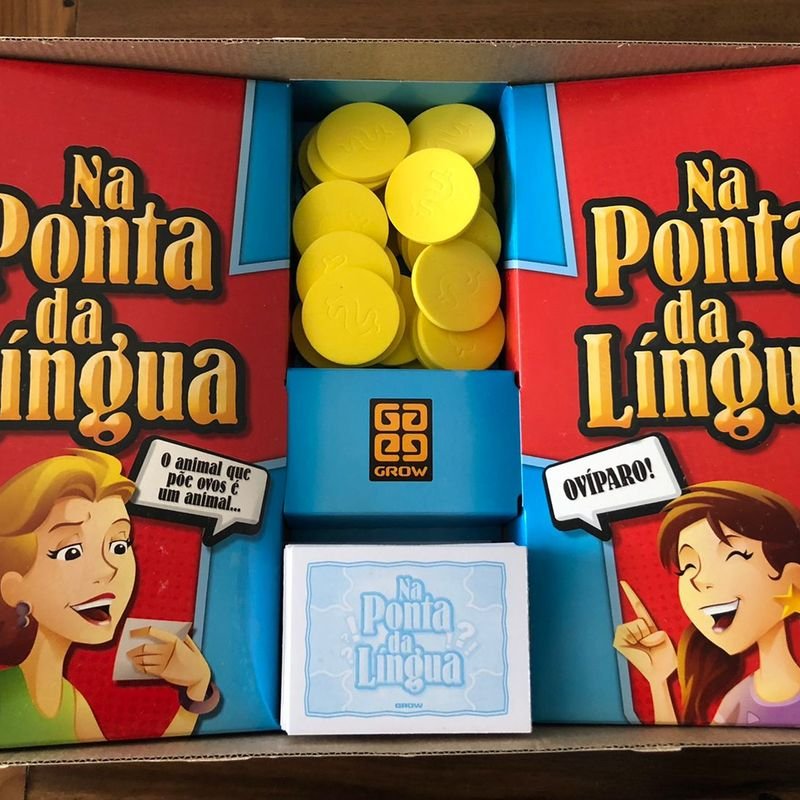 Jogo Na Ponta da Língua - Loja Grow