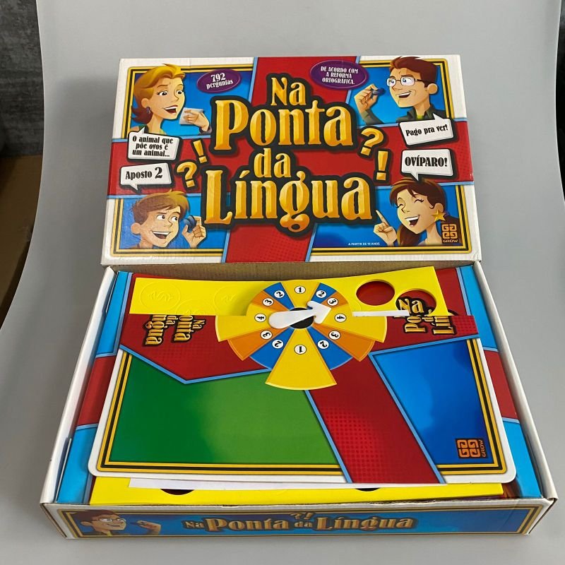 Jogo Na Ponta da Língua - Loja Grow