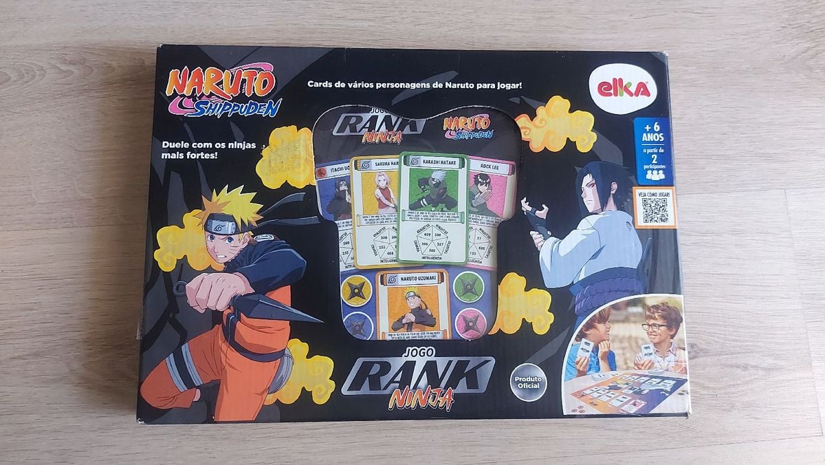 Jogo de Tabuleiro Rank Ninja - Naruto Shippuden, Elka - Novo