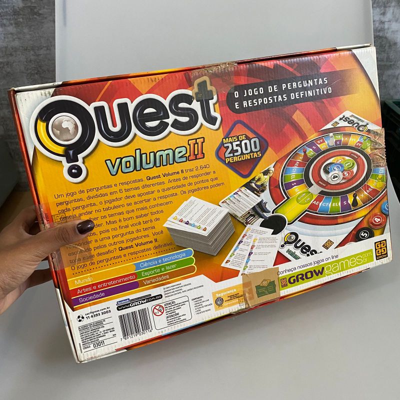 Jogo Quest Volume 2 Grow