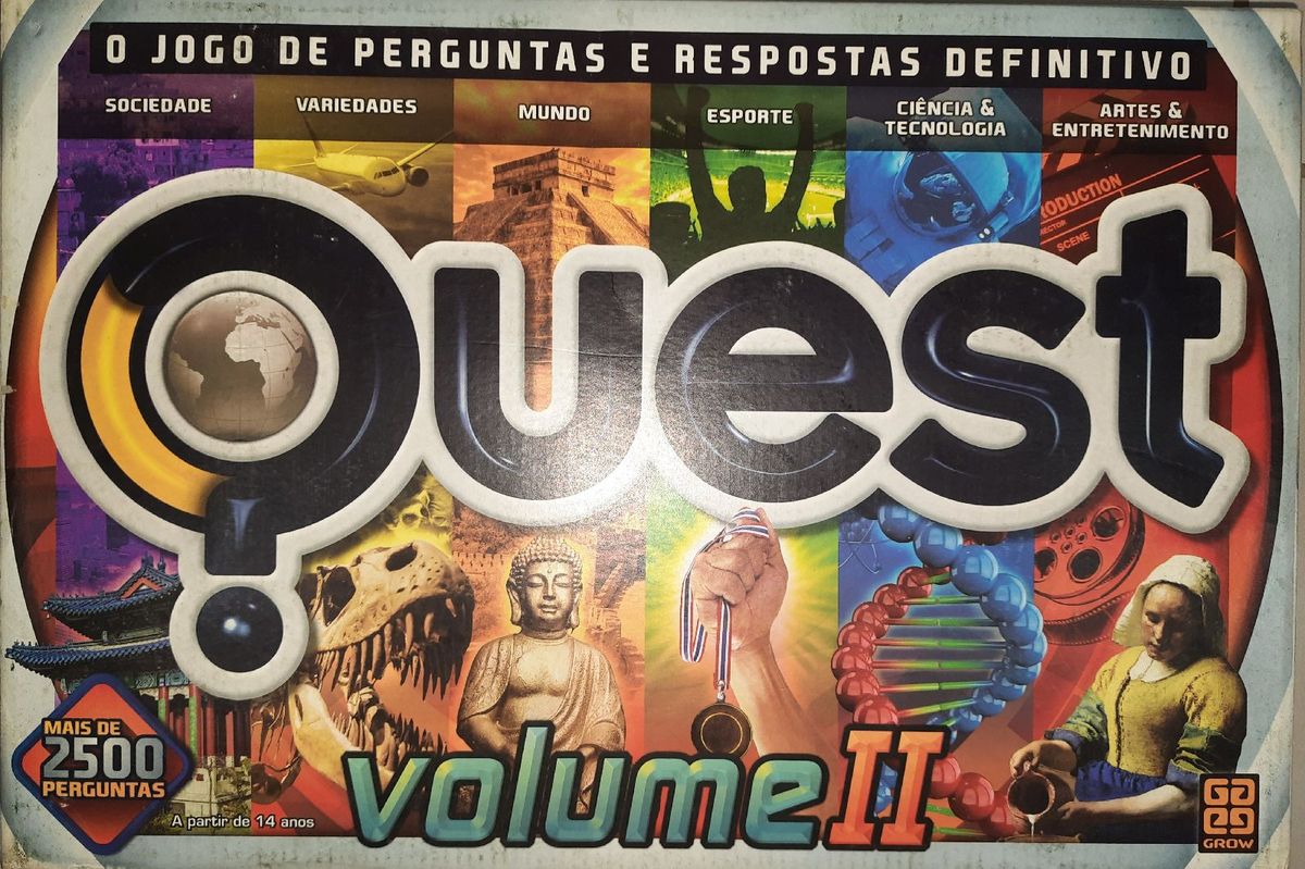 Jogo de Tabuleiro Quest Volume Ii | Jogo de Tabuleiro Grow Up Usado ...
