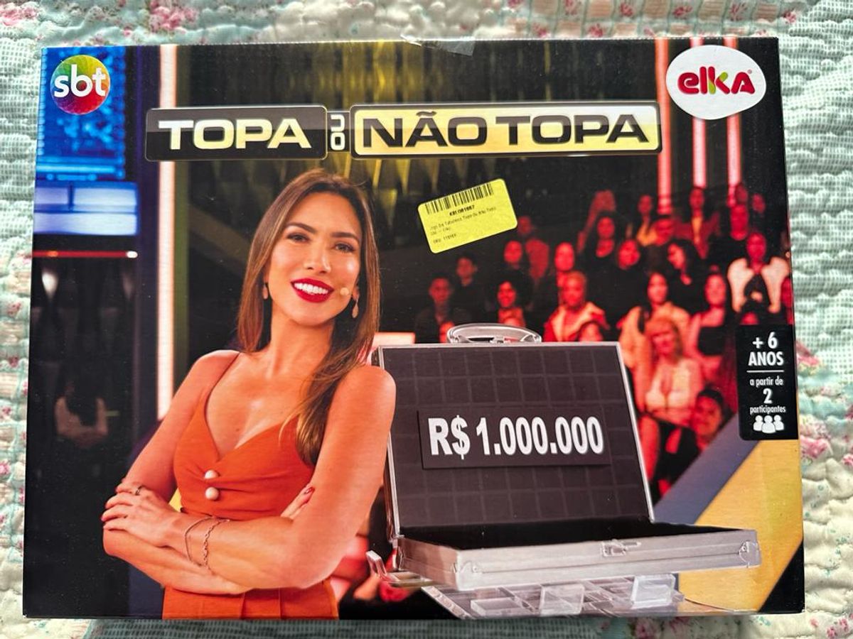 Jogo Divertido Topa Ou Não Topa Elka