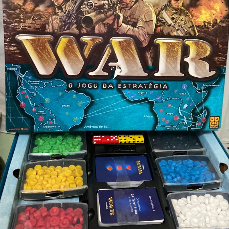 War Tabuleiro O Jogo da Estrategia