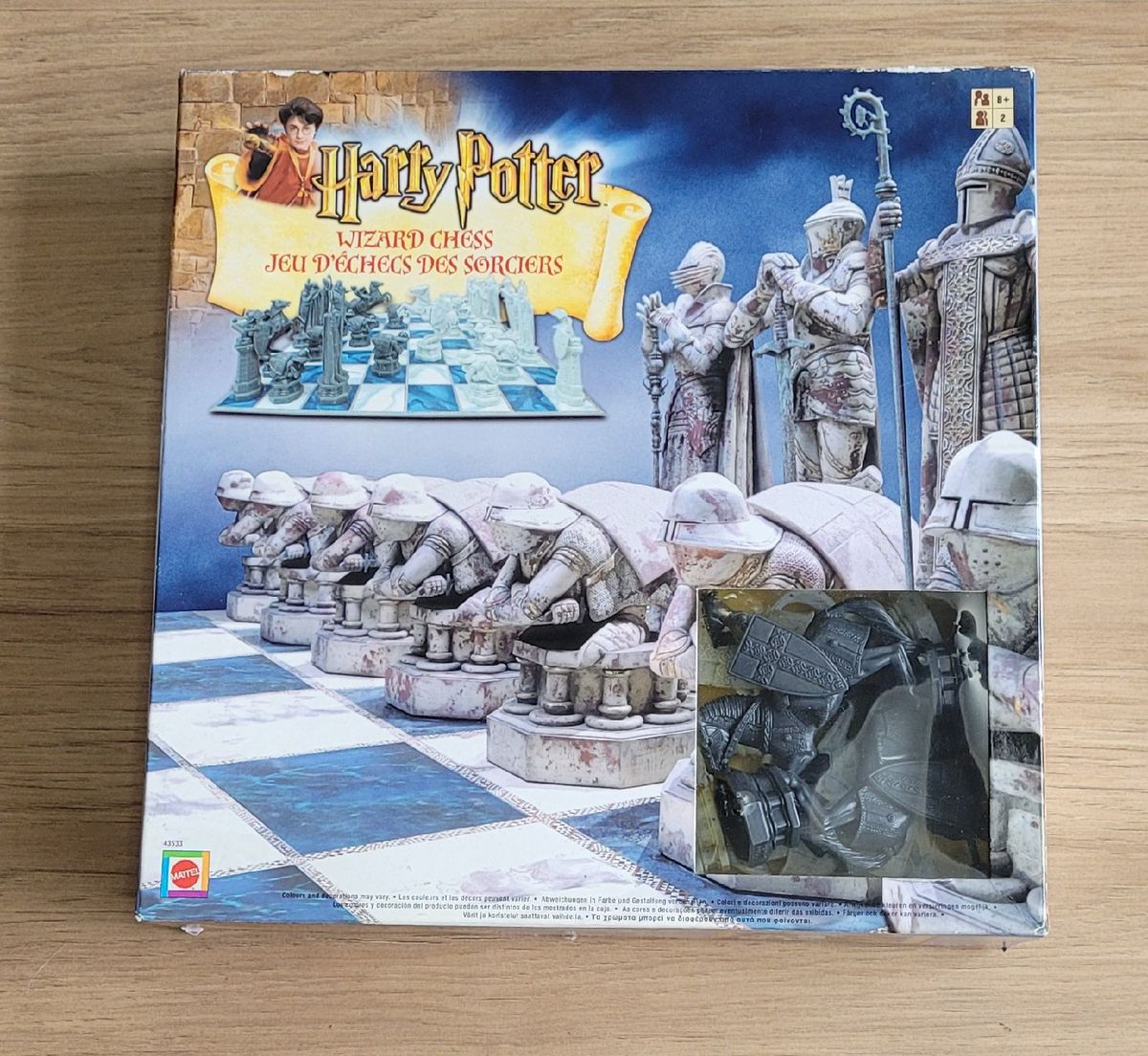 Xadrez Harry Potter  Jogo de Tabuleiro Panini Nunca Usado