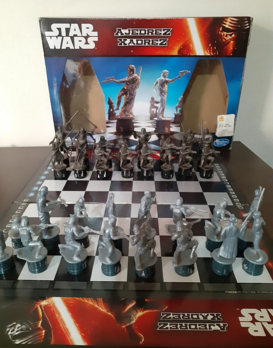 Coleção de xadrez star wars em Rio De Janeiro