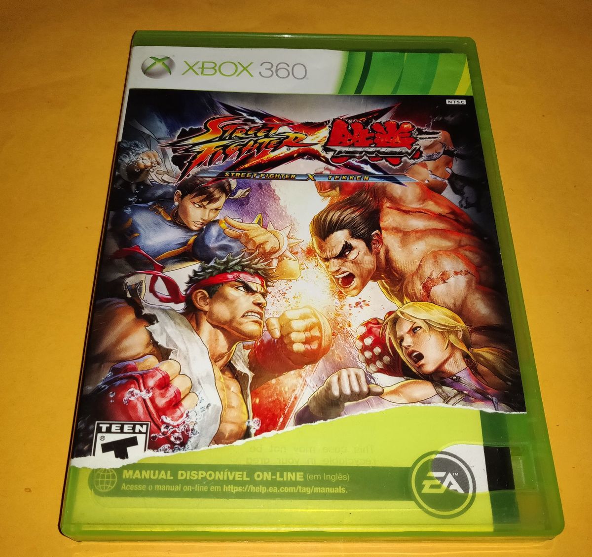 Jeu Xbox 360 Street Fighter X Tekken - Bon état, Boîtier Et Instructions Inclus