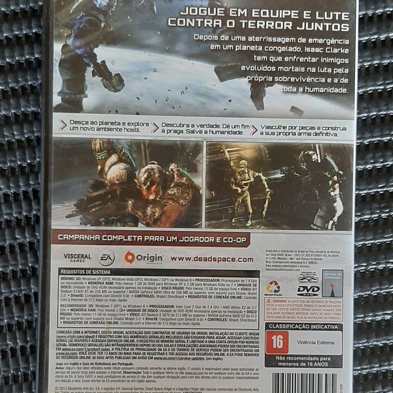 Jogo Dead Space 3 Edição Limitada PC