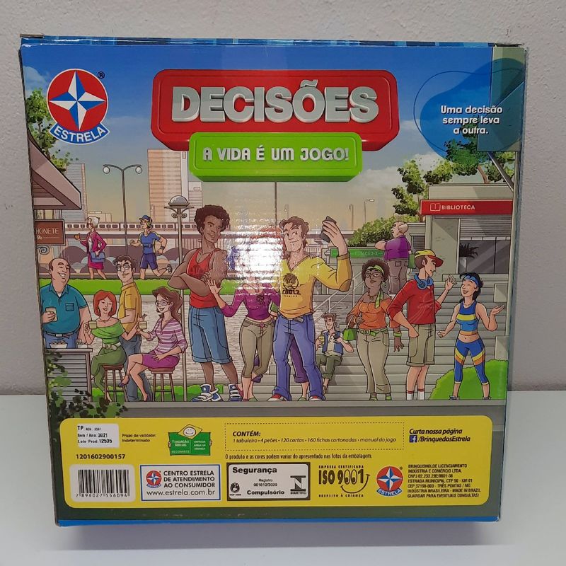 Jogo Decisoes Estrela