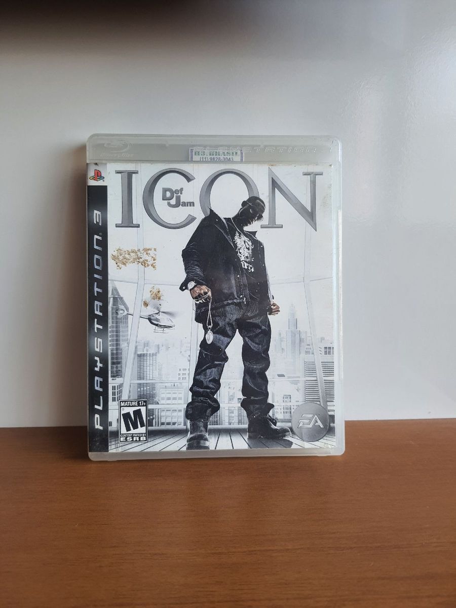Jogo Def Jam Icon | Jogo de Videogame Ea Usado 125800105 | enjoei