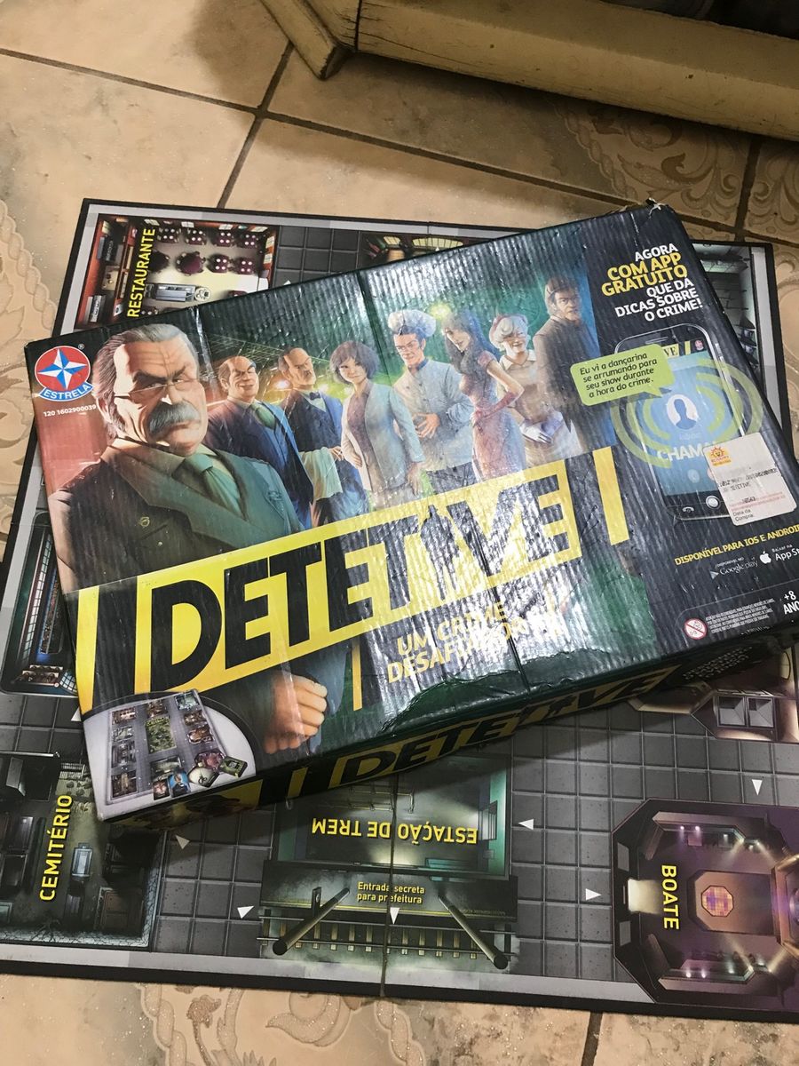 Jogo Detetive Cartas - Estrela Ref: 2000104 em Promoção na Americanas