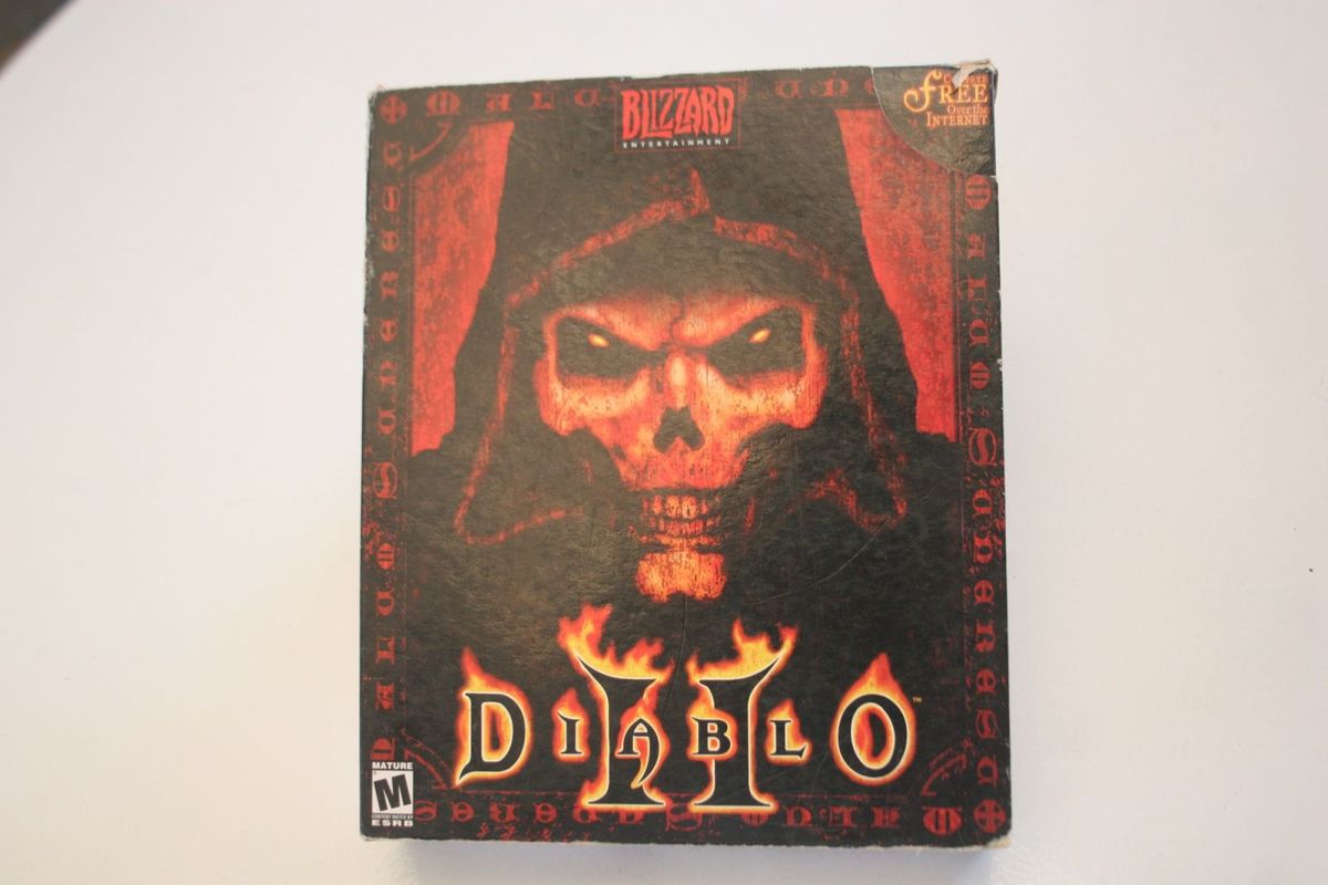Jogo Diablo 2 Pc Box - Original Blizzard Mídia Física com Caixa