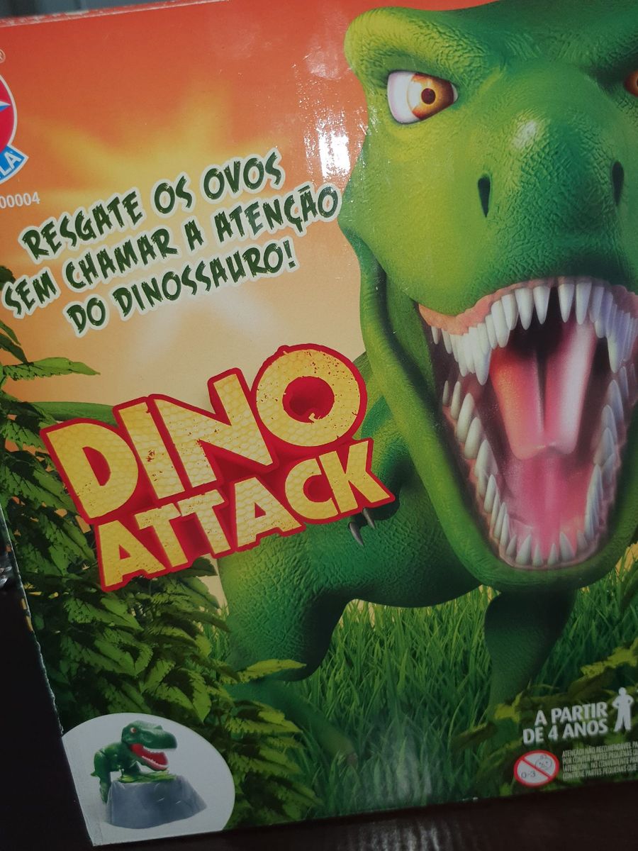 Brinquedo Jogo Dino Attack da Estrela Brinquedos 