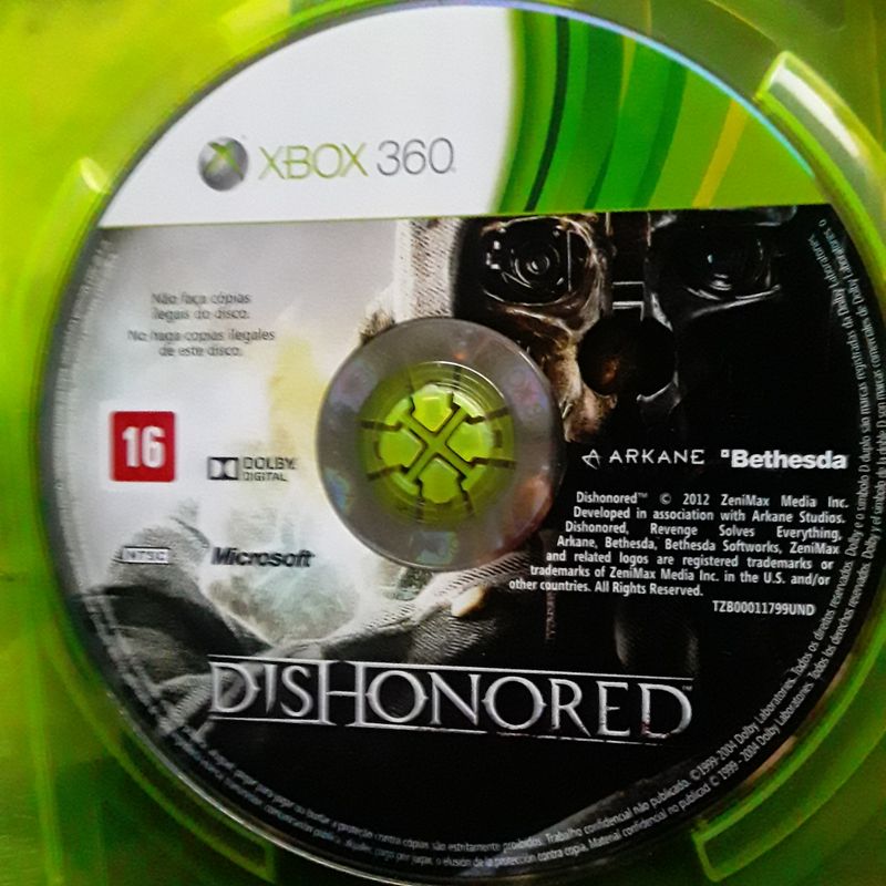 Gameteczone Jogo Xbox 360 Dishonored - Bethesda São Paulo SP - Gameteczone  a melhor loja de Games e Assistência Técnica do Brasil em SP