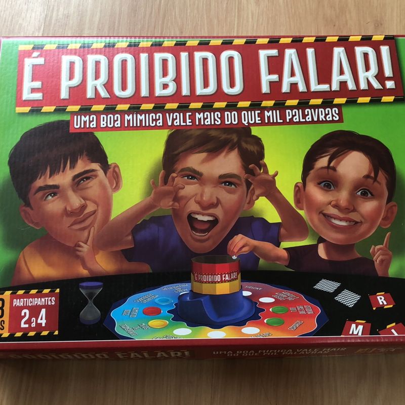 Jogo É Proíbido Falar - Loja Grow