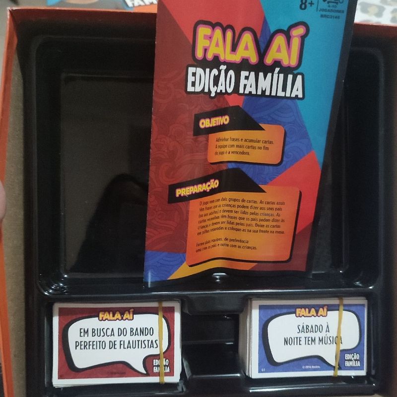 Jogo Fala Aí - Edição Família - Hasbro
