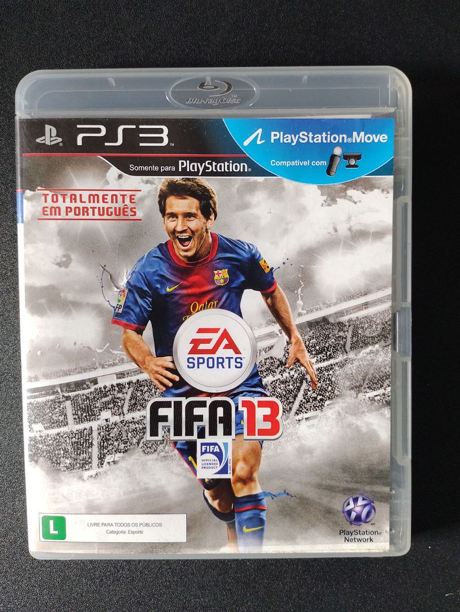 Jogo Fifa 13 para Ps3  Jogo de Videogame Fifa 13 Usado 52542783